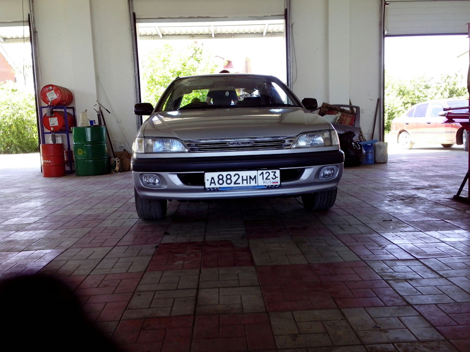 Туманки и проставки — Toyota Carina (7G), 1,5 л, 1997 года | визит на ...
