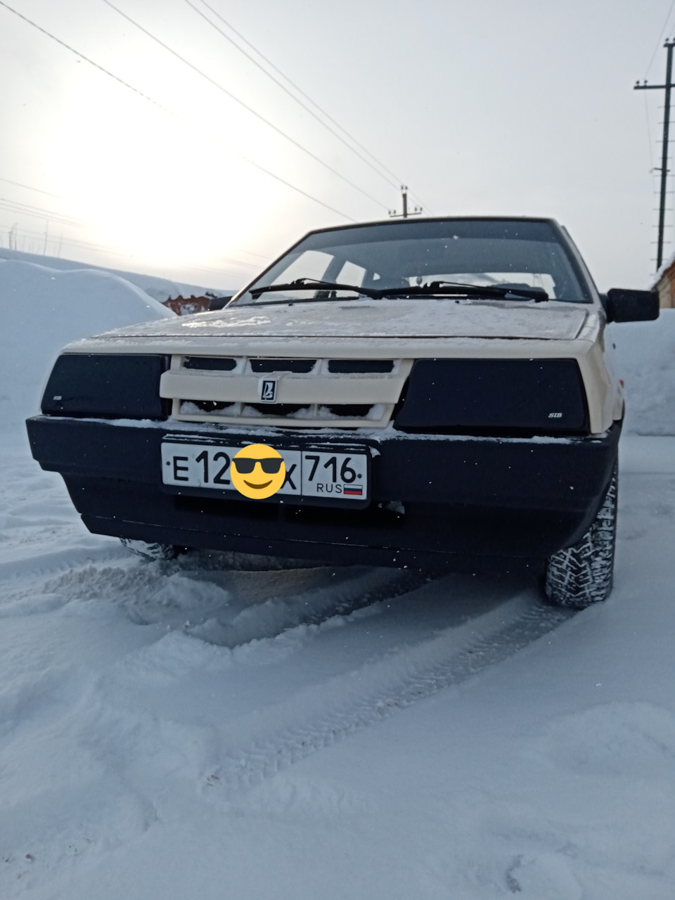 Накладки на фары) — Lada 21093, 1,5 л, 1996 года | аксессуары | DRIVE2