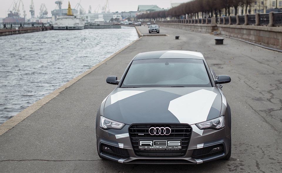 Audi a5 камуфляж