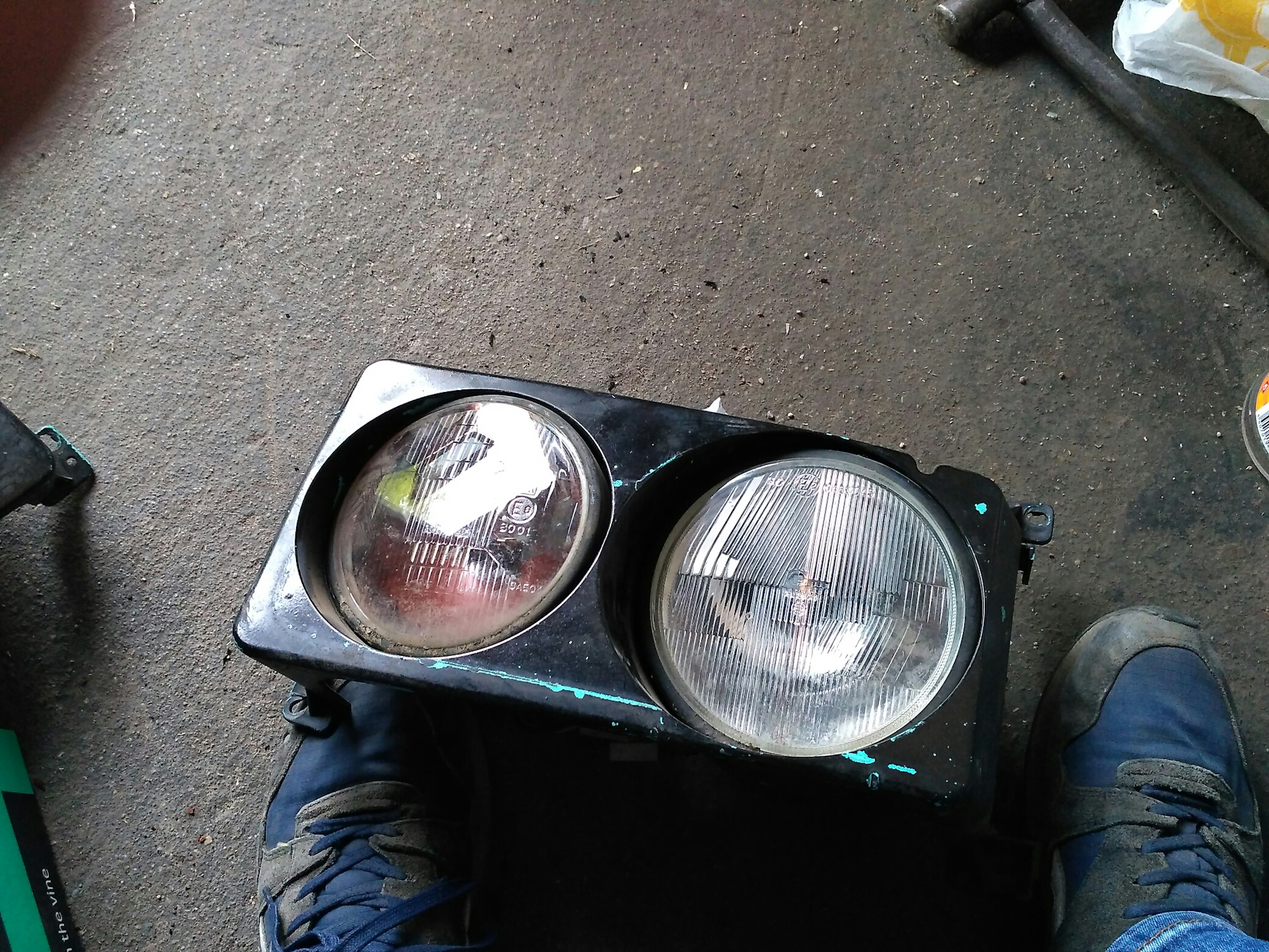 Как разобрать фару пассат б3