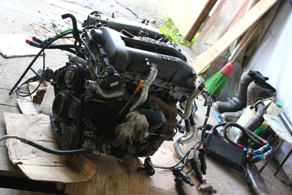 двигатель приехал — Nissan Silvia (S15), 2 л, 2002 года | тюнинг | DRIVE2