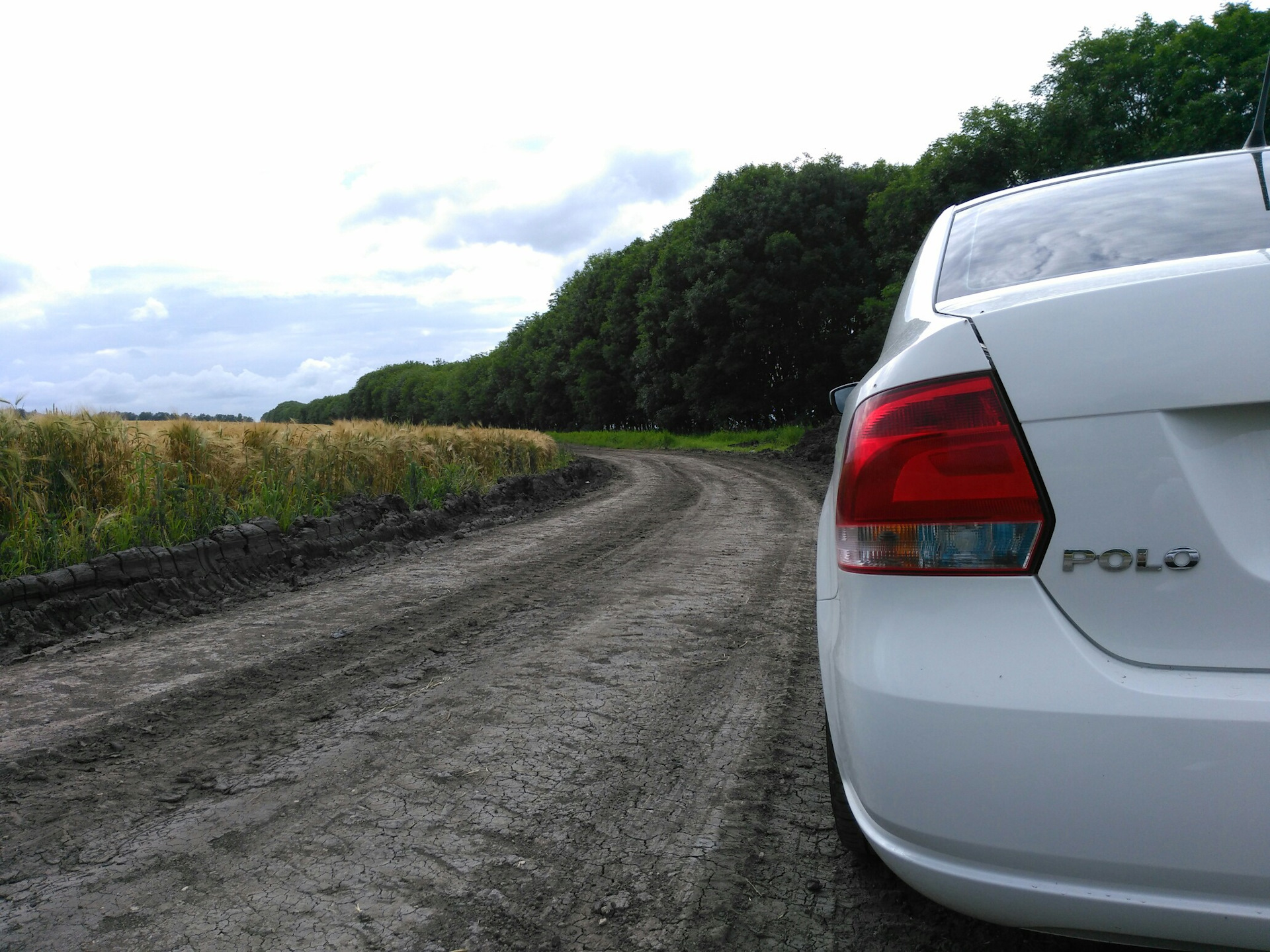 Эх дорожка фронтовая, или между двух церквей — Volkswagen Polo Sedan, 1 ...