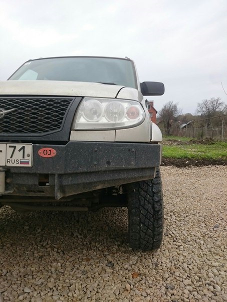 Похоже пора менять шкворня. — УАЗ Patriot, 2,7 л, 2013 года | поломка ...