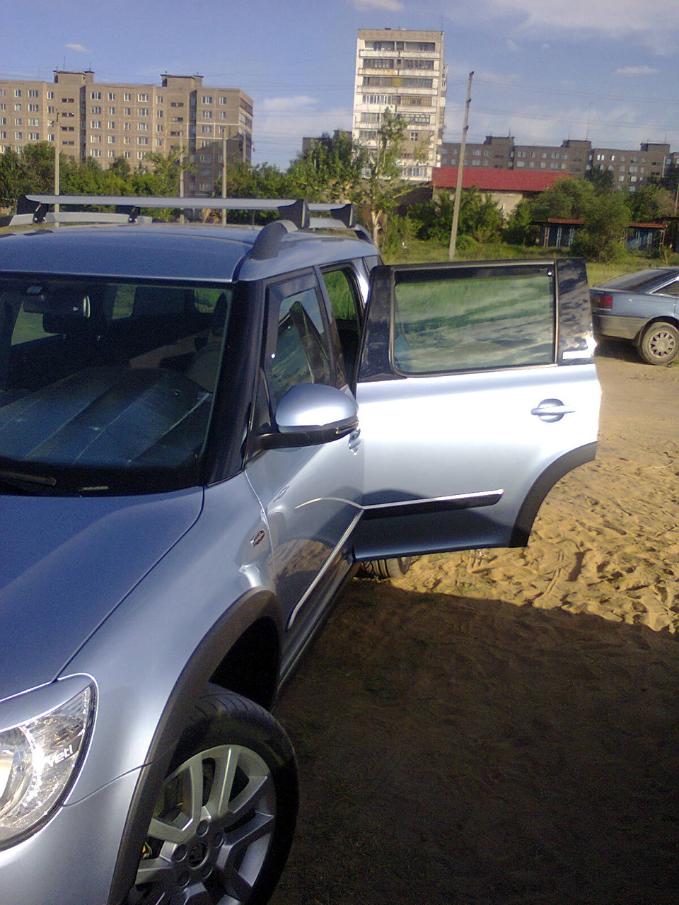 Накладки средних стоек дверей (обзор)… Шкода Йети — бортжурнал Skoda ...