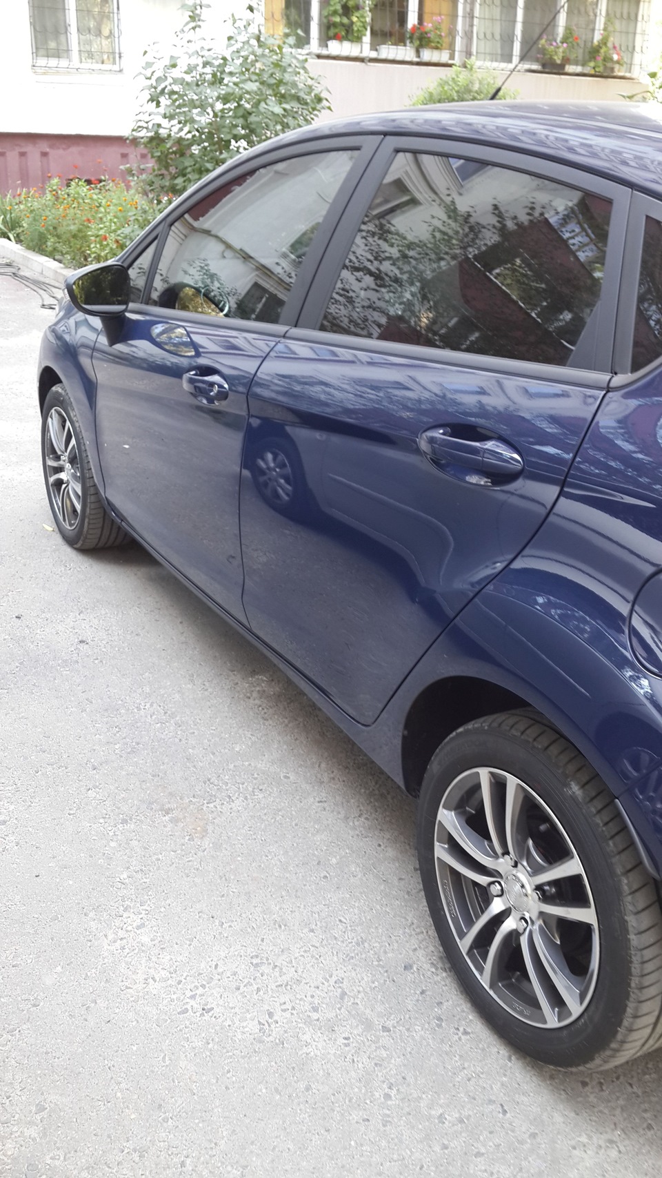 Диски — Ford Fiesta (Mk VI), 1 л, 2015 года | колёсные диски | DRIVE2