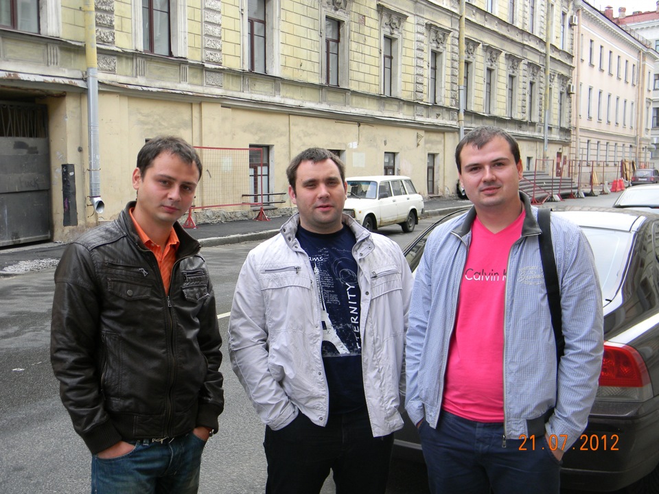 Поездка в Питер 2012 — Volvo S60 (1G), 2,4 л., 2006 года | путешествие ...