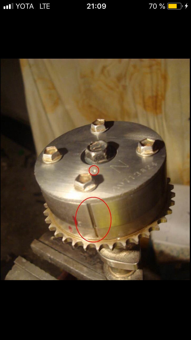 Vvti чистка муфты и фильтра — Toyota Corolla (120), 1,5 л, 2001 года ...