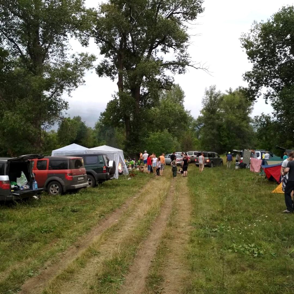 Лагерь до дождя — Honda Element