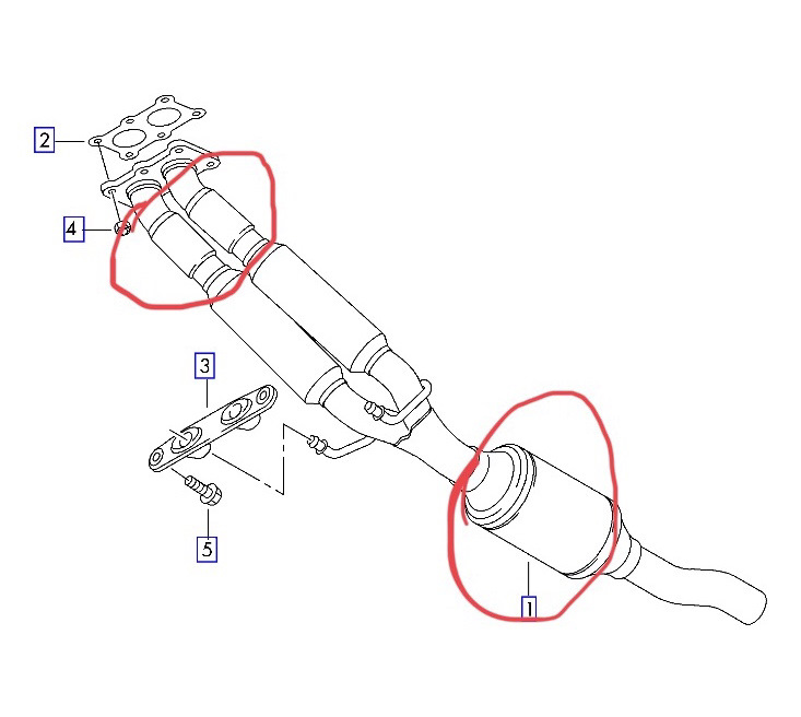Фольксваген гольф 6 удаление катализатора