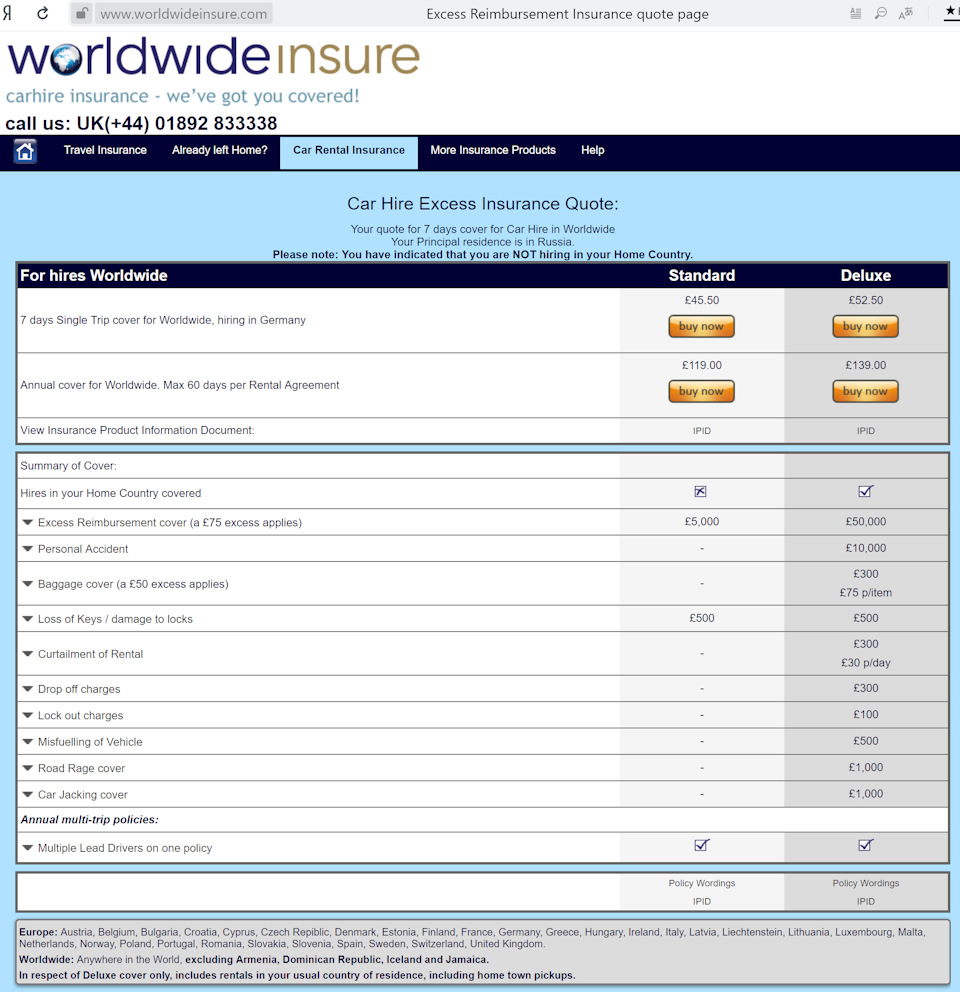 страховка франшизы от wwi — Audi A4 (B9)