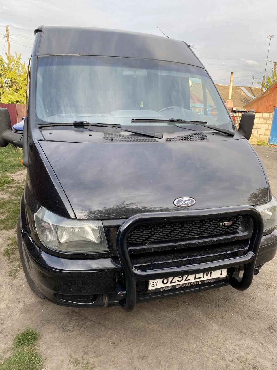 Кенгурятник — Ford Transit (6G), 2 л, 2005 года | стайлинг | DRIVE2