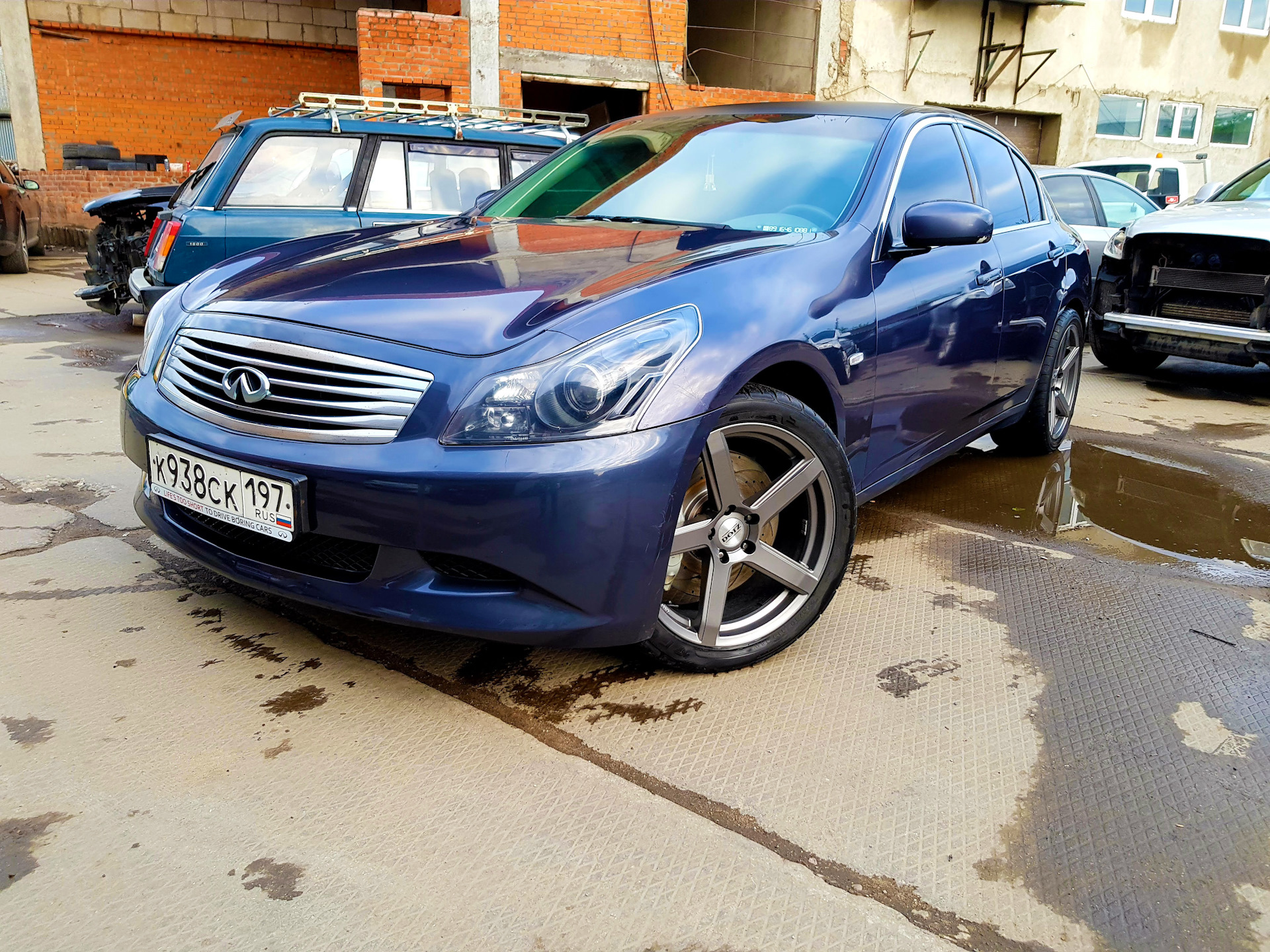 Infiniti g35x аэрография