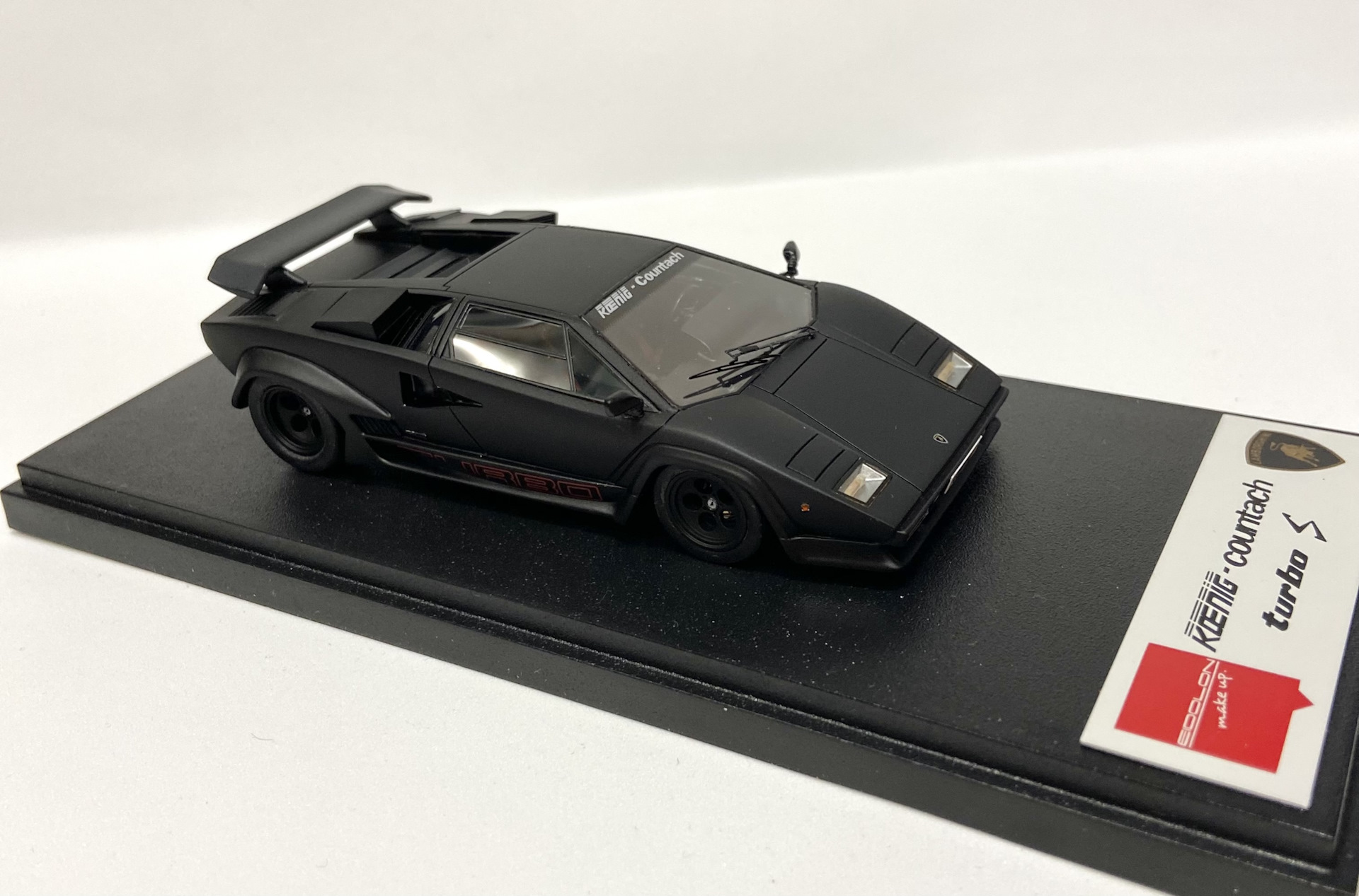 Lamborghini countach Koenig turbo 1/43 makeup — Сообщество «Масштабные ...