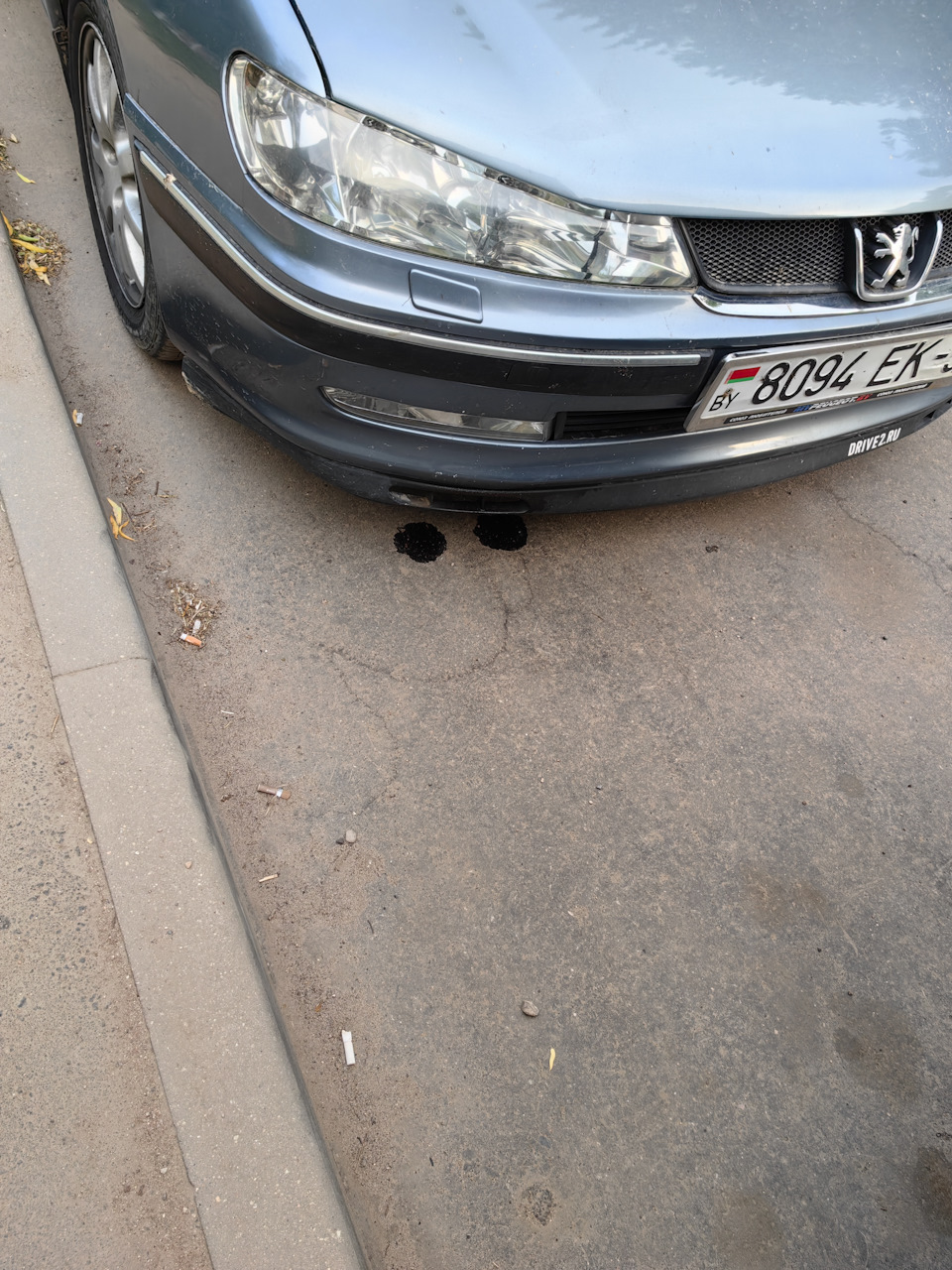 подгнила трубка — Peugeot 406