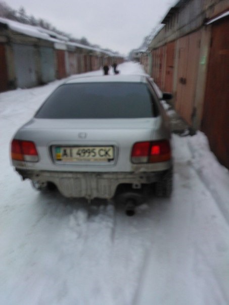 как перекрасить бампер бесплатно — Honda Civic (6G), 1,6 л, 1997 года ...