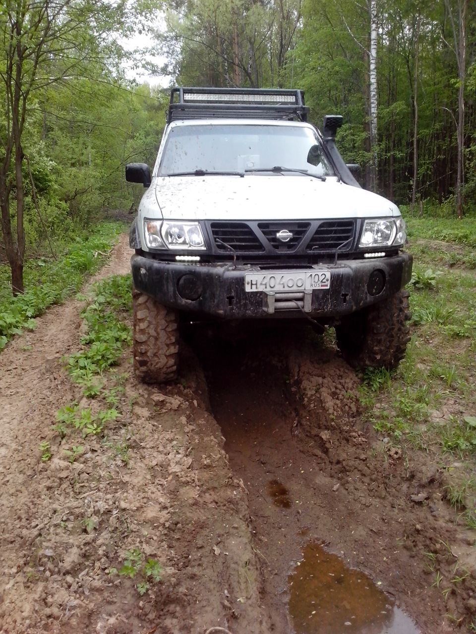 Разведка дороги до Атыша через Азово. 08.05.2016 — Nissan Patrol GR II  (Y61), 4,2 л, 1998 года | покатушки | DRIVE2