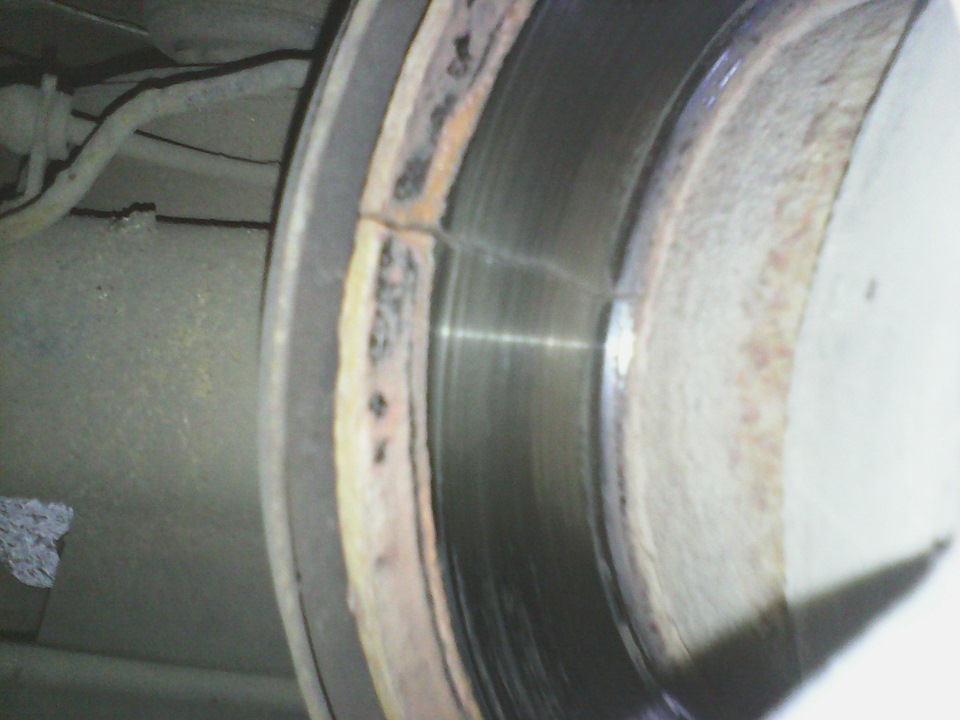 Трещина в задних тормозных дисках — Volkswagen Golf Mk4, 1,6 л, 2001 ...