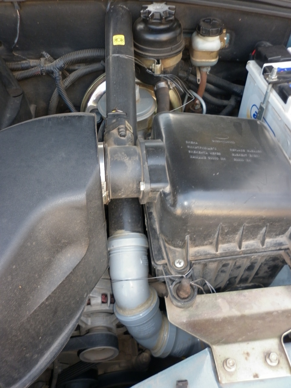 сантехшноркель — Chevrolet Niva, 1,7 л., 2006 года | другое | DRIVE2