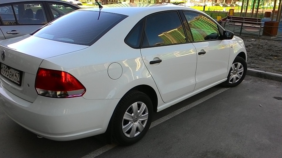 Вспучивание краски на Поло. Перекраска по гарантии. — Volkswagen Polo ...