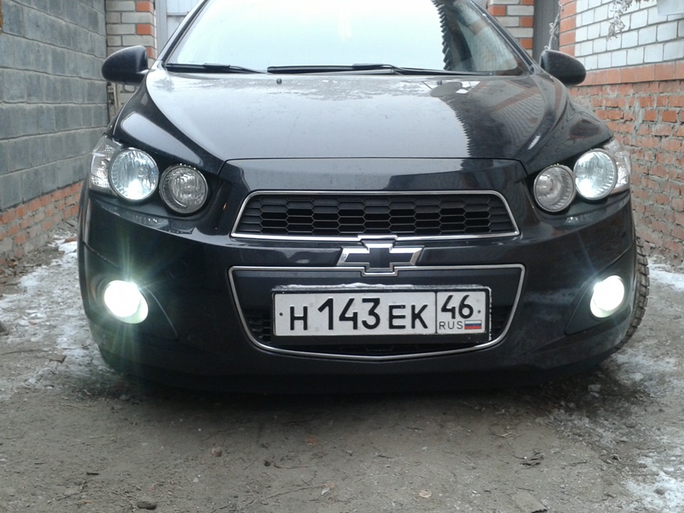 заменил лампы в противотуманках и ближнем — Chevrolet Aveo Sedan (2G ...
