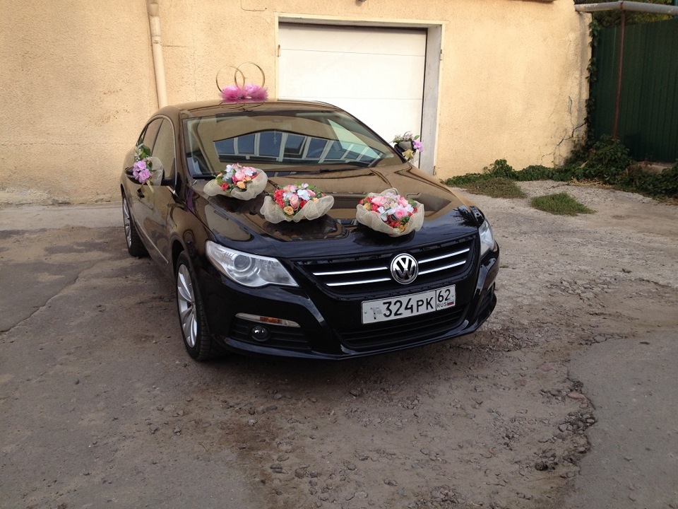 ну и уже на выходных успел покатать друга — Volkswagen Passat CC, 1,8 л ...