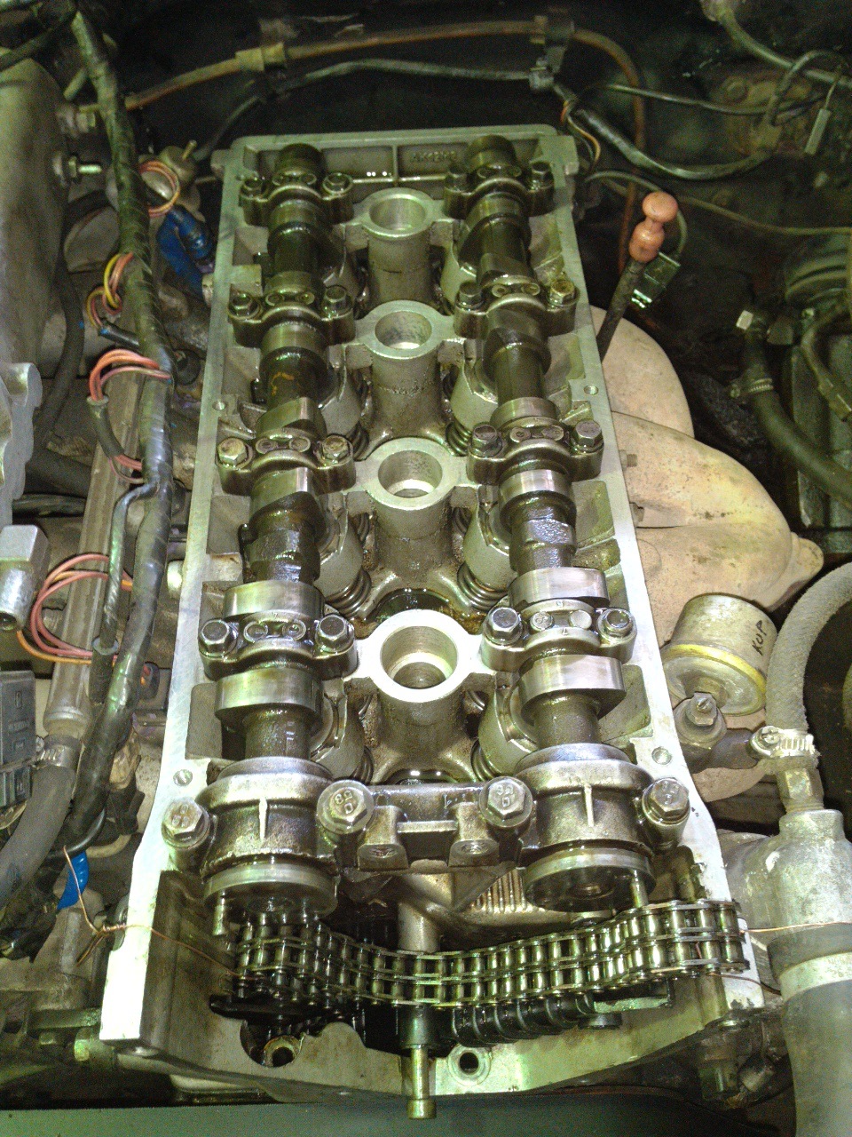 Промывка и осмотр состояния двигателя — ГАЗ 3110, 2,4 л, 2000 года ...