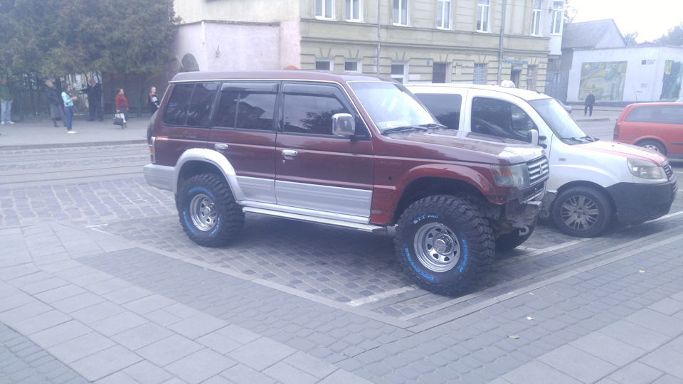 купил и поставил диски мангелс и купери 33 стт про — Mitsubishi Pajero ...