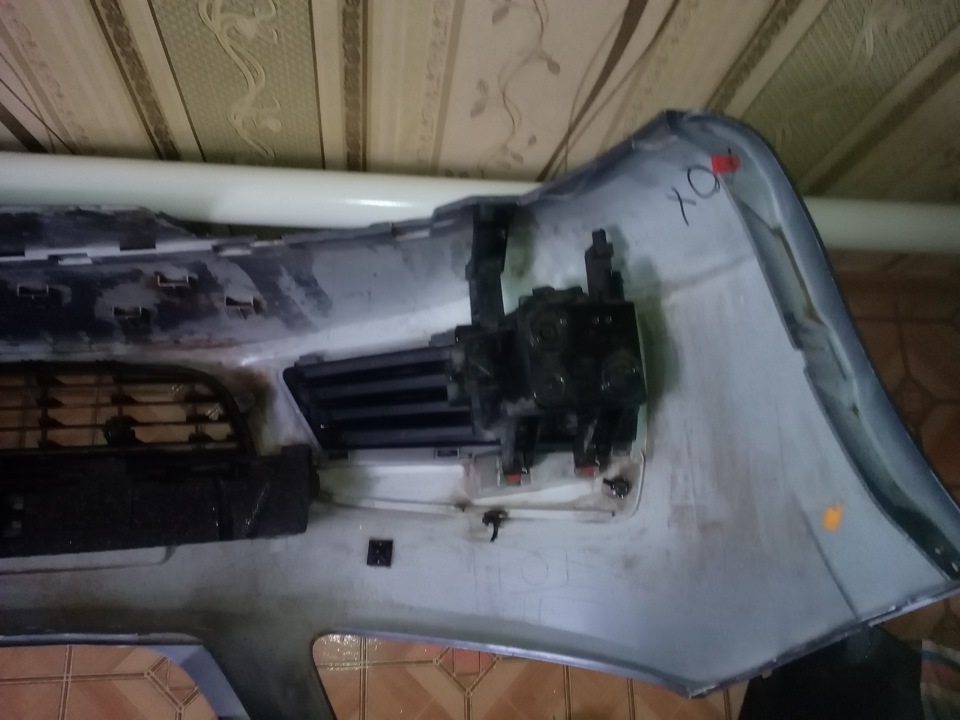 Установка ПТФ и попытка заклеить бампер. — Opel Zafira B, 1,8 л., 2007 ...