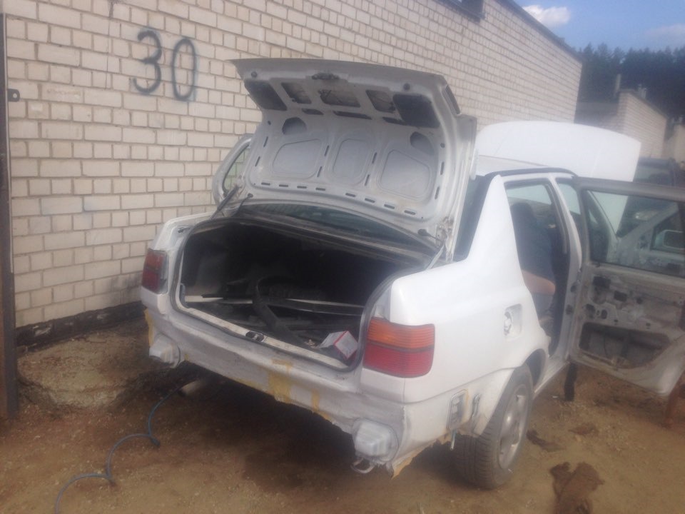 Обработка днище — Volkswagen Vento, 1,8 л, 1993 года | кузовной ремонт ...