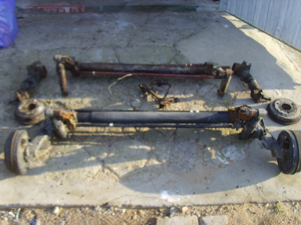 *47. Замена задней балки. Торсионная балка. Часть 3. — Citroen AX, 1 л ...