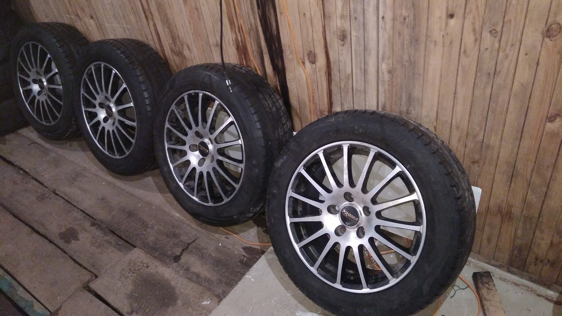Приобрел Колеса на лето — Toyota Corolla (140/150), 1,4 л, 2008 года ...