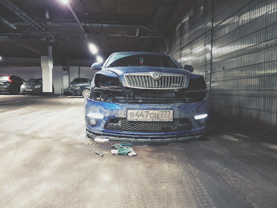 огонь! — Skoda Octavia RS A5 Mk2