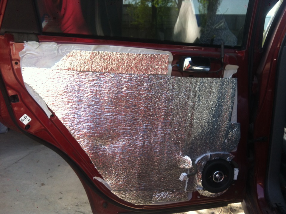 Начал клеить шумку и перетягивать салон — Chevrolet Lacetti SW, 1,8 л ...