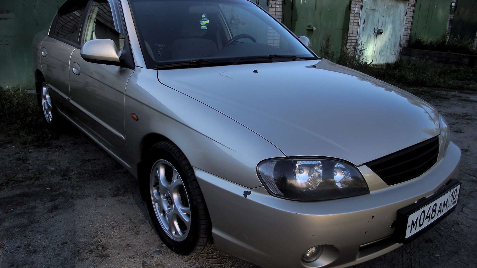 KIA Spectra 1.6 бензиновый 2008 | R17 бежевый овощ на DRIVE2