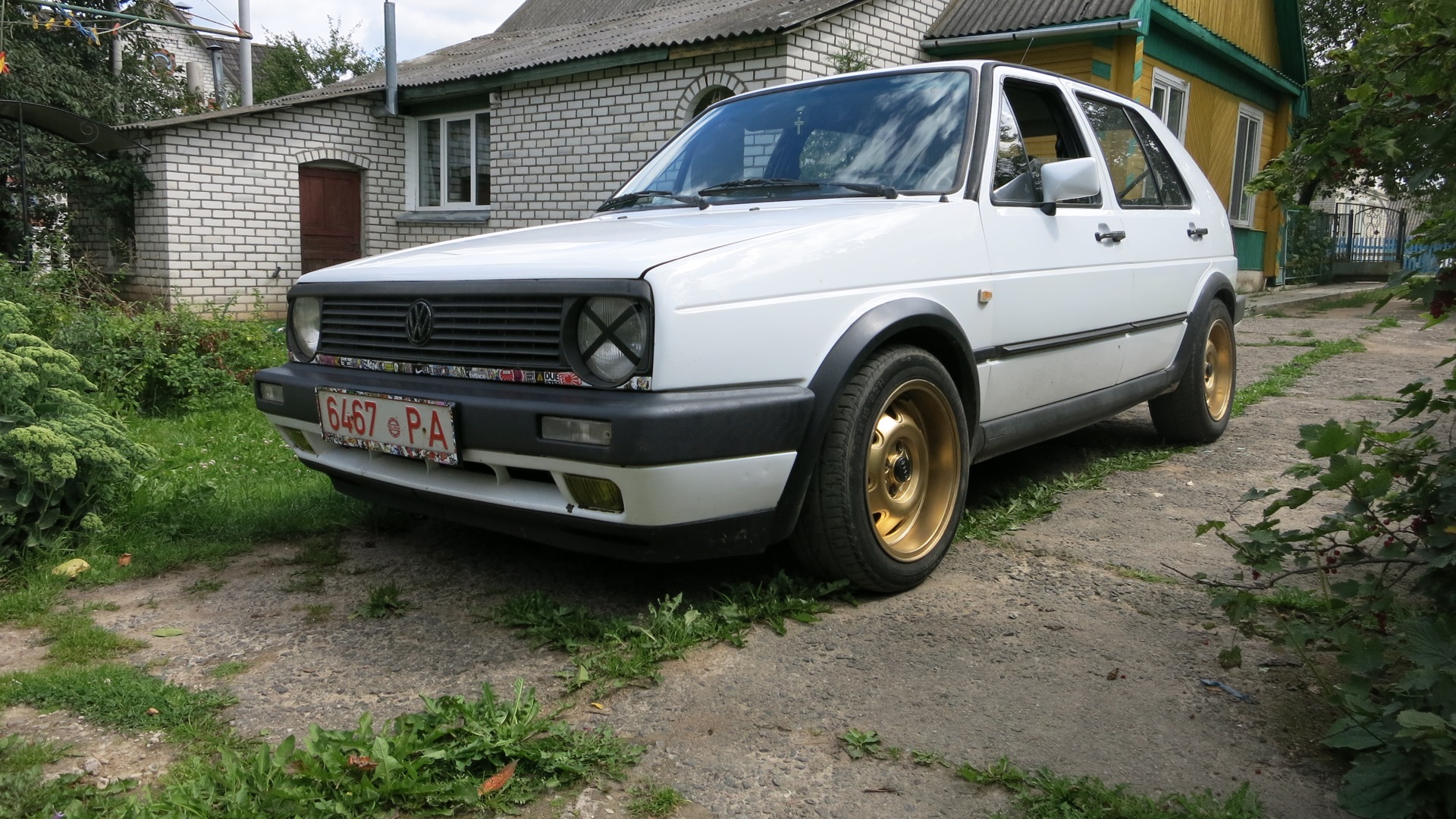 Volkswagen Golf Mk2 1.6 бензиновый 1985 | _может в клин лук? на DRIVE2