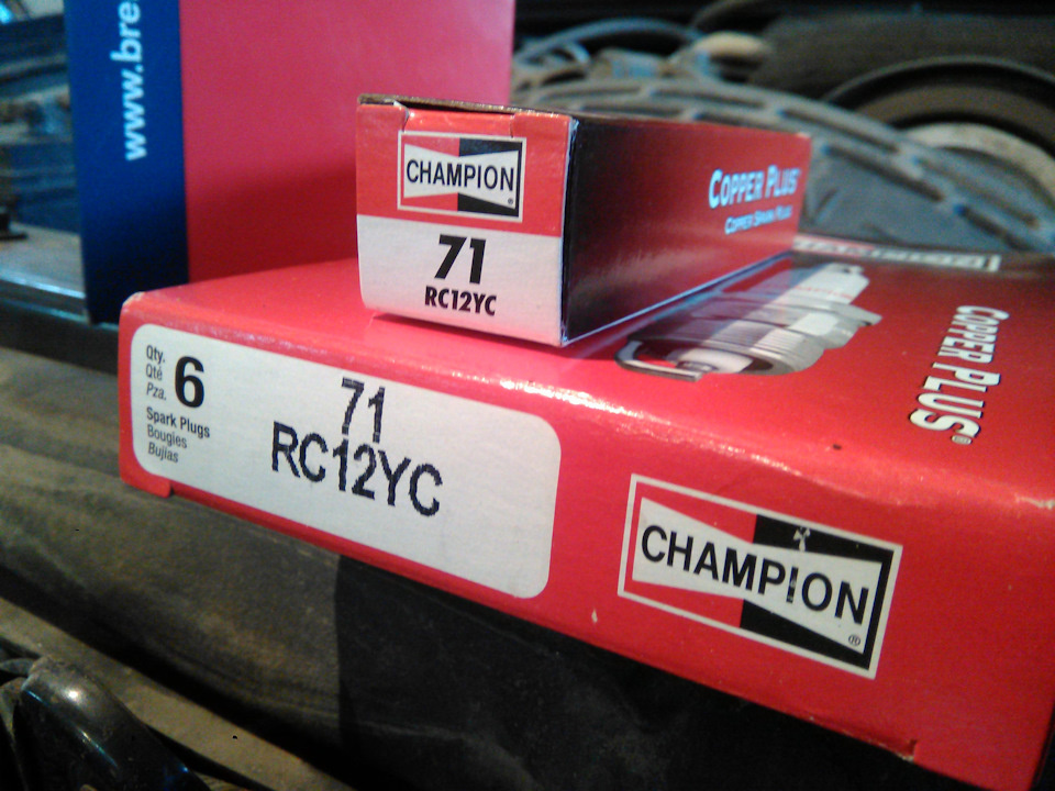 RC12YC Свеча зажигания 2460 CHAMPION | Запчасти на DRIVE2