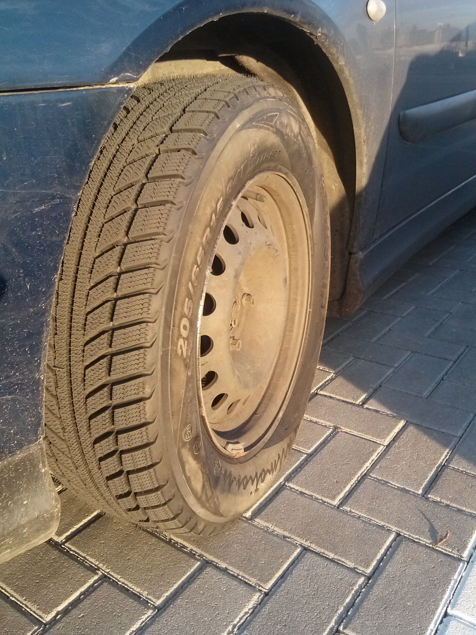 Белшина Artmotion Snow 205/65R15 — Citroen C5 (1G), 2 л, 2002 года ...