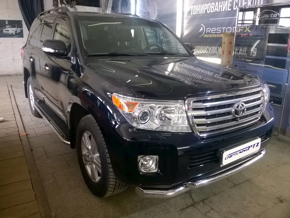 Чип-тюнинг Toyota Land Cruiser 200 с дизельным мотором 4.5D мощностью ...