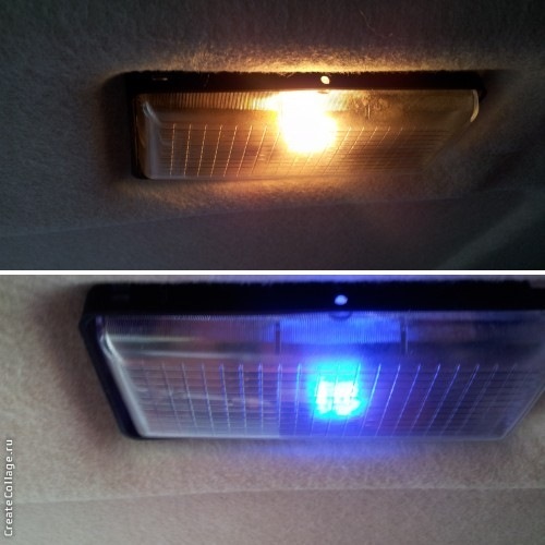 Замена лампочки в салоне в потолке — Lada 2114, 1,6 л, 2008 года ...