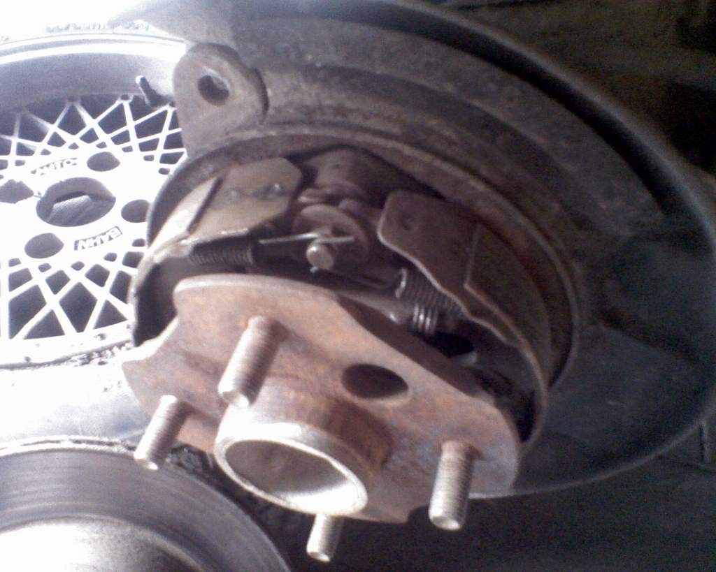 Another report on the rear brake bulkhead made earlier  - Toyota Celica 30L 1984