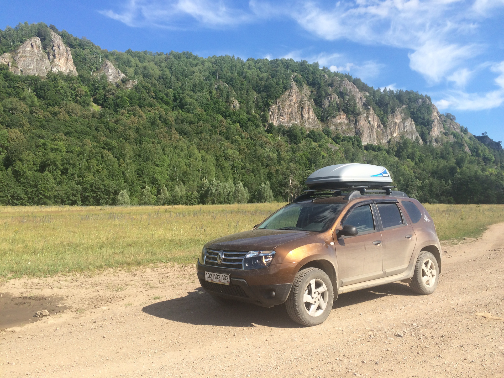 Южный Урал. Екатерининский тракт, Шиханы и водопад — Renault Duster (1G), 2  л, 2014 года | путешествие | DRIVE2