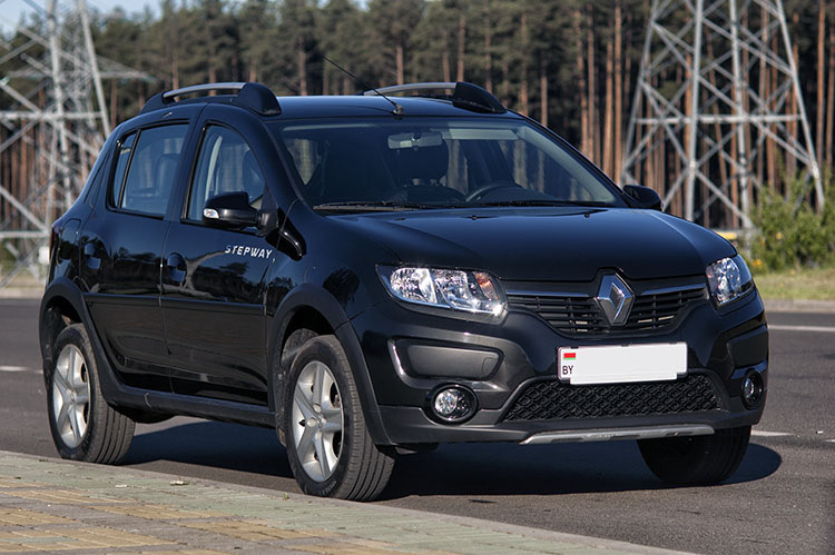 Renault Sandero Stepway черный