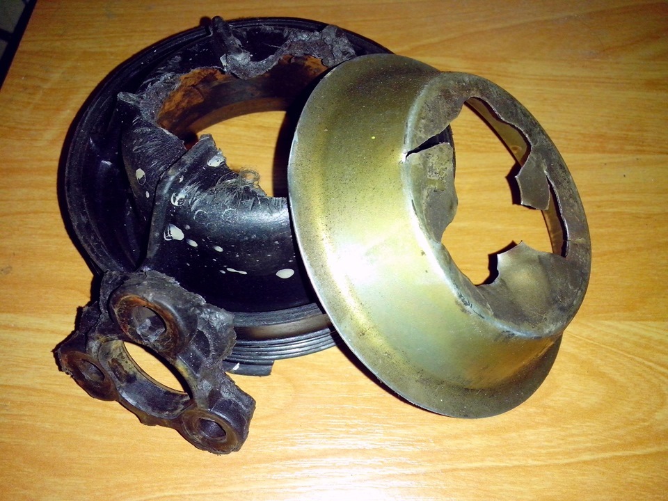 Шкив помпы — УАЗ Patriot, 2,7 л, 2011 года | поломка | DRIVE2