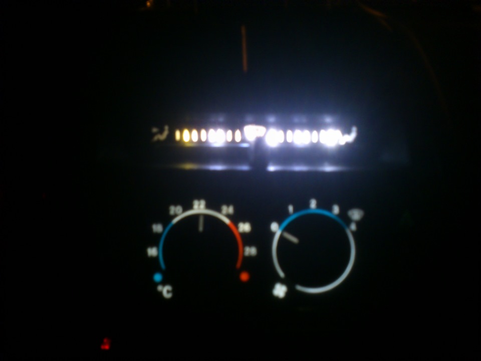 подсветка блока управления печки и регулировка заслонки. — Lada 21102 ...