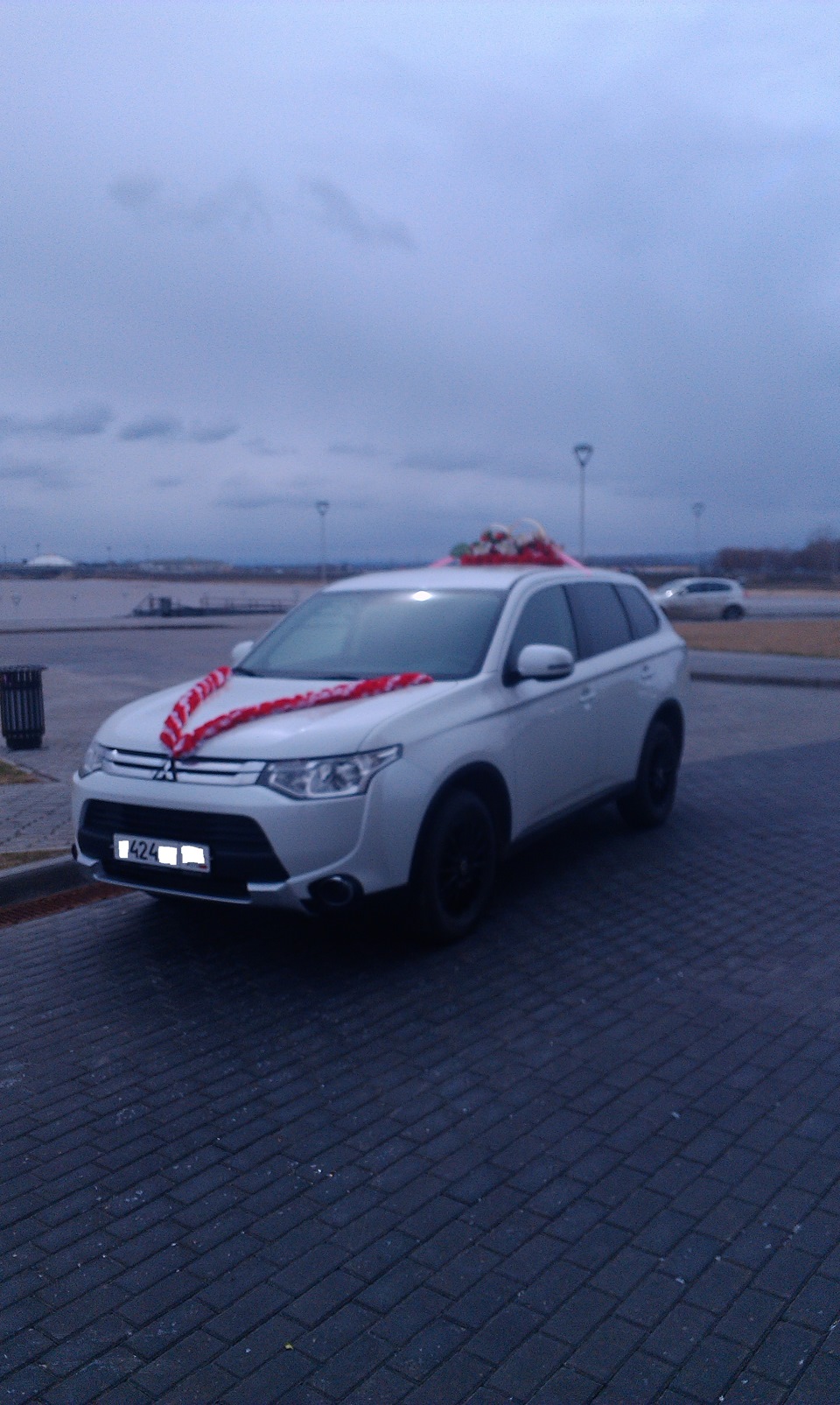 Черное литье — Mitsubishi Outlander (3G), 2 л, 2014 года | колёсные ...