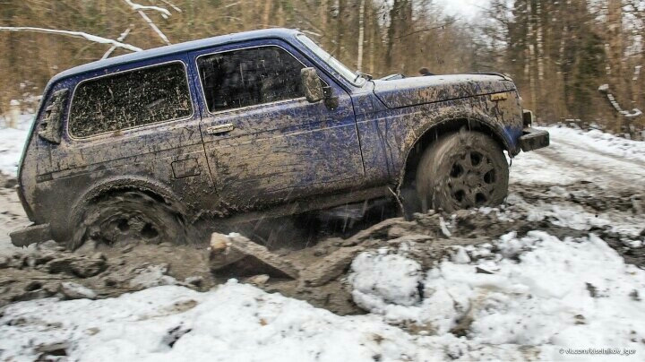 Надфарники рестайлинг на ниву — Lada 4x4 3D, 1,7 л, 2004 года ...