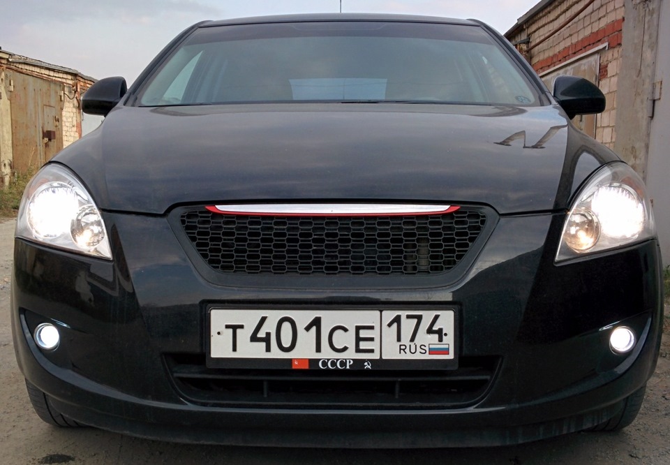 Диоды в задний ход и ксенон в птф — KIA Ceed (1G), 1,6 л, 2008 года ...