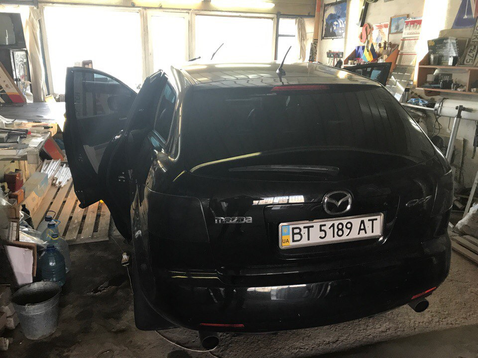 Тонировка — Mazda CX-7, 2,3 л, 2008 года | стайлинг | DRIVE2