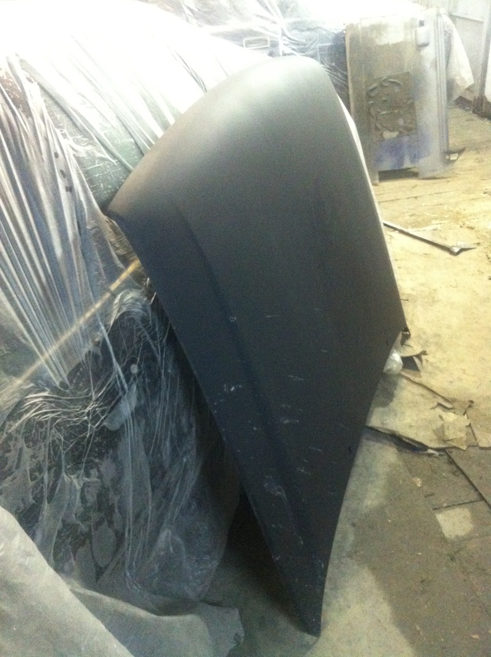 Подготовка к покраске капота и крышки багажника. Часть 2 — Audi 90 (B3 ...