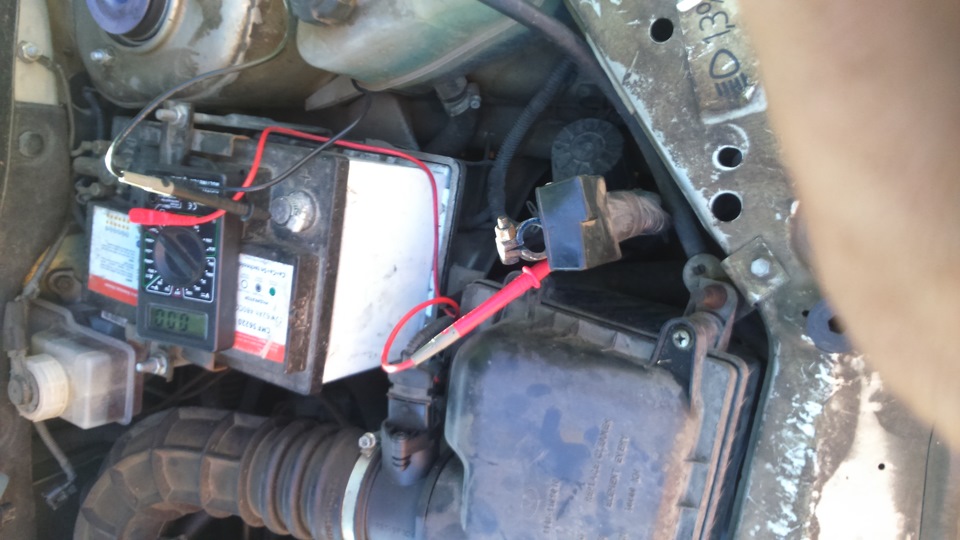 Калина поиск утечки акума — DRIVE2